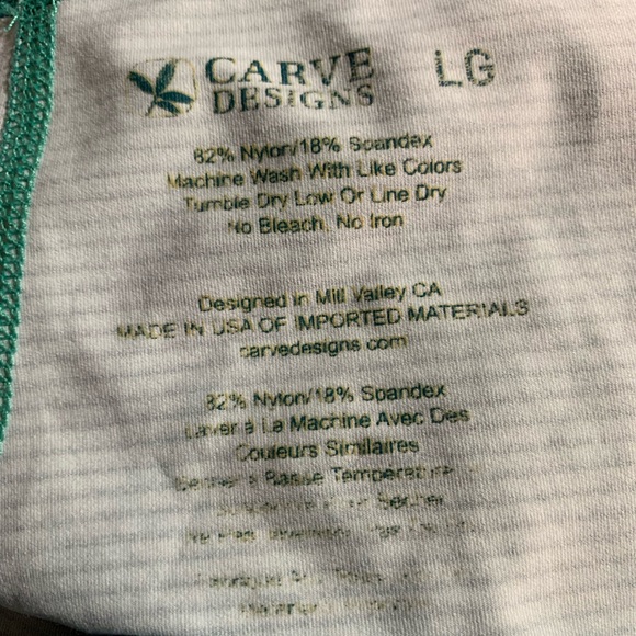 Carve Designs UPF Protection Capris Swim Yoga - Picture 2 of 9